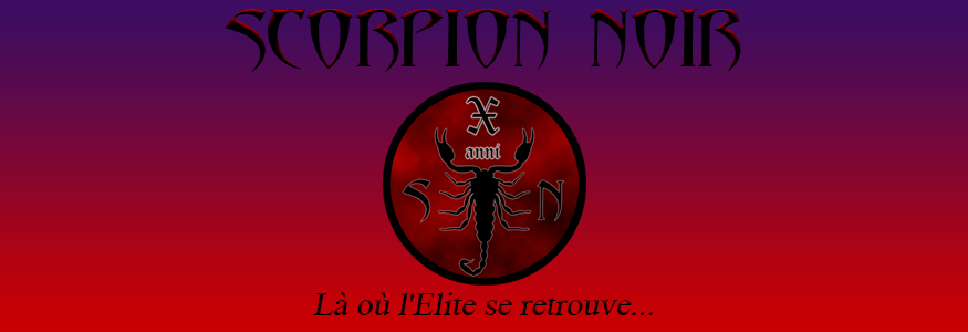 SCORPION NOIR