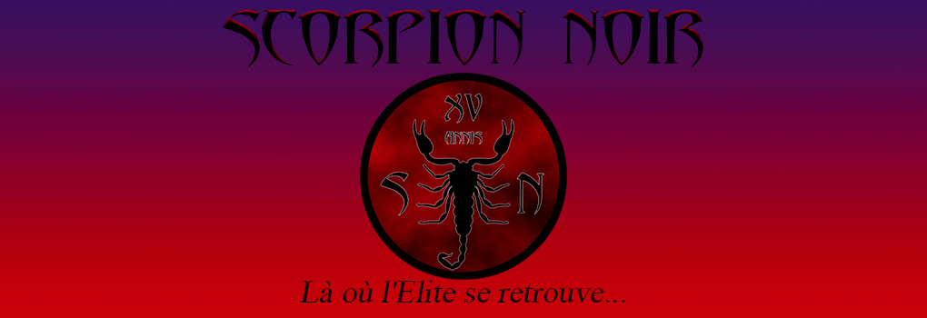 SCORPION NOIR